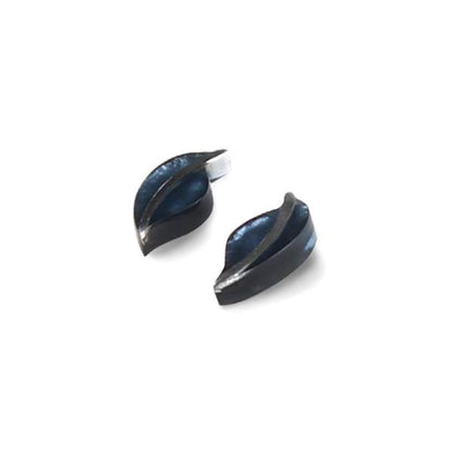 Ice Leaf Stud Earrings | The Jewellery Stop