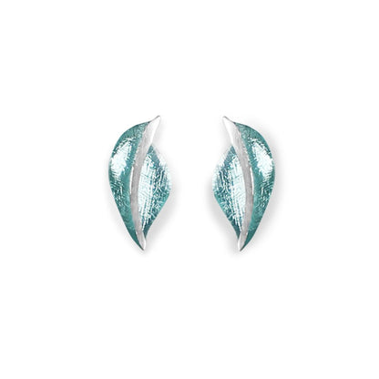 Pear Leaf Stud Earrings | The Jewellery Stop