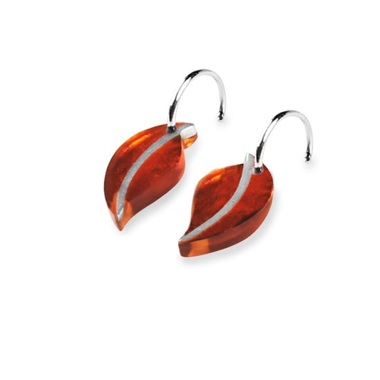 Spice Leaf Creole Earrings | The Jewellery Stop