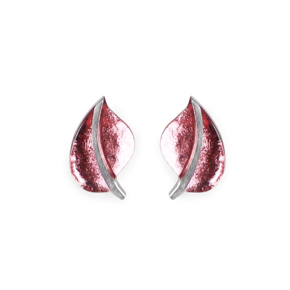 Cherry Leaf Clip Earrings | The Jewellery Stop