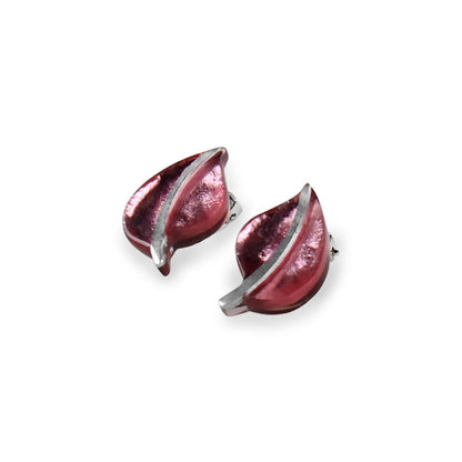 Cherry Leaf Clip Earrings | The Jewellery Stop