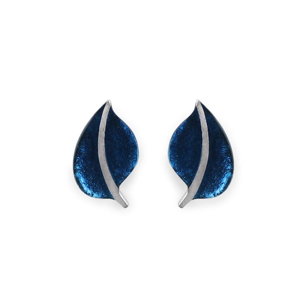 Haze Leaf Clip Earrings