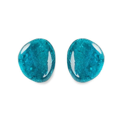 Jade Pebble Clip Earrings