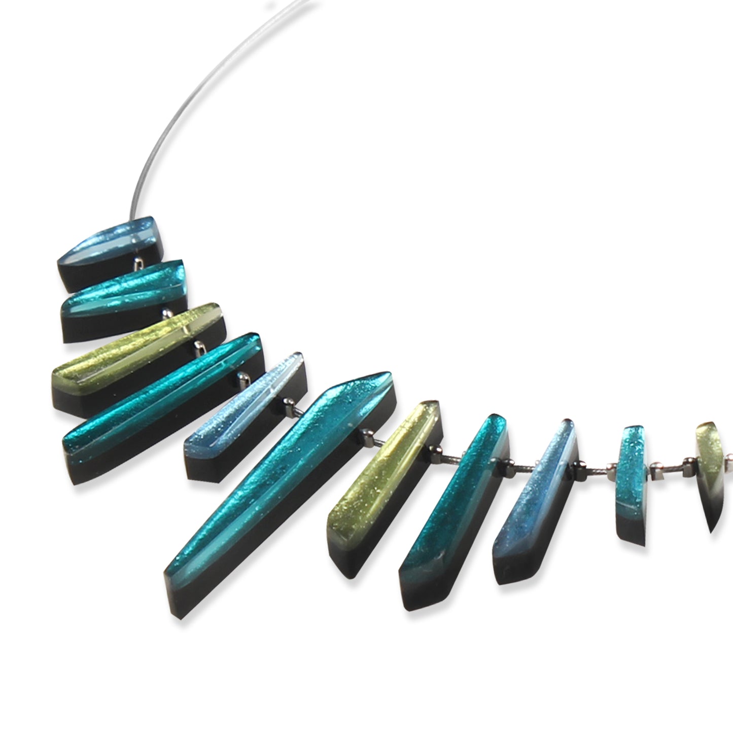 Jade Icicle Mini Necklace