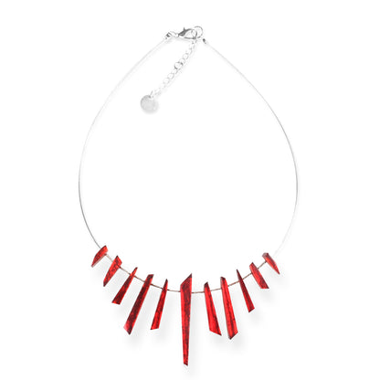 Red Icicle Mini Necklace