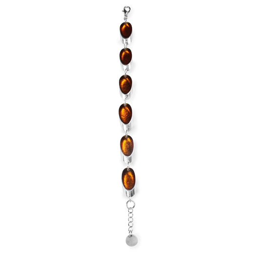 Mustard Oval Slice Bracelet | The Jewellery Stop