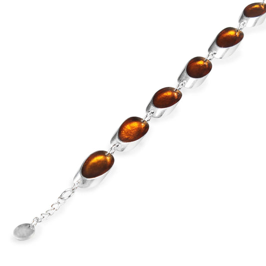 Mustard Oval Slice Bracelet | The Jewellery Stop