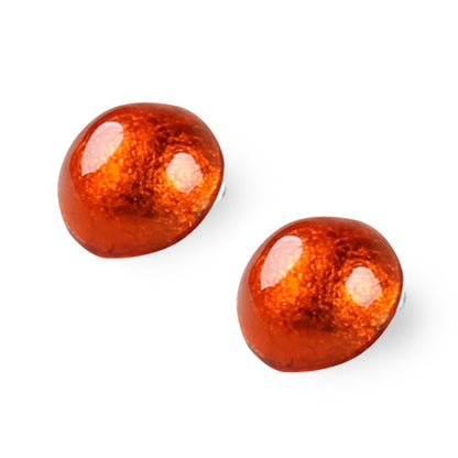 Spice Cabouchon Clip Earrings | The Jewellery Stop