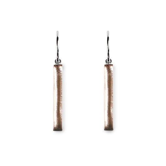 Cherry Square Sticks Creole Earrings | The Jewellery Stop