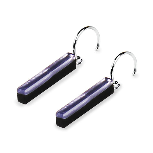 Pastels Square Sticks Creole Earrings | The Jewellery Stop