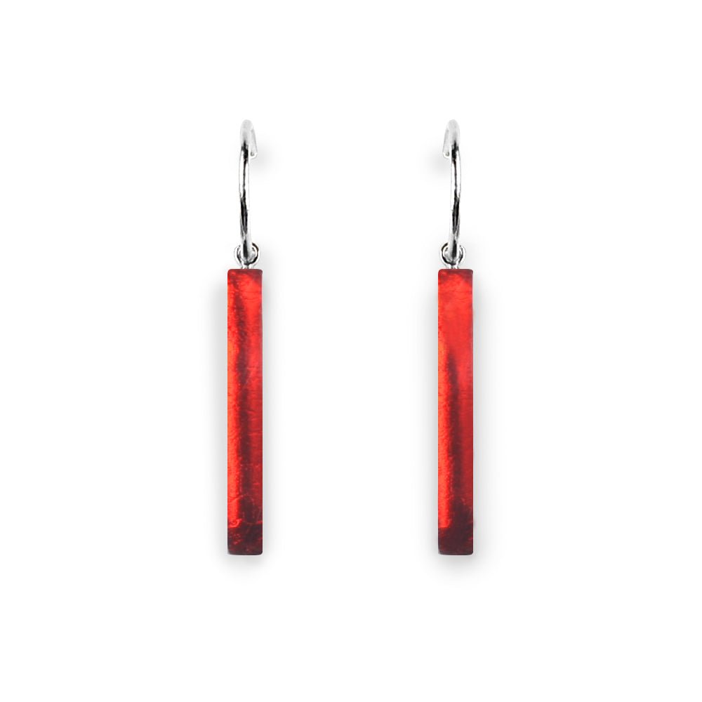 Trifle Square Sticks Creole Earrings | The Jewellery Stop