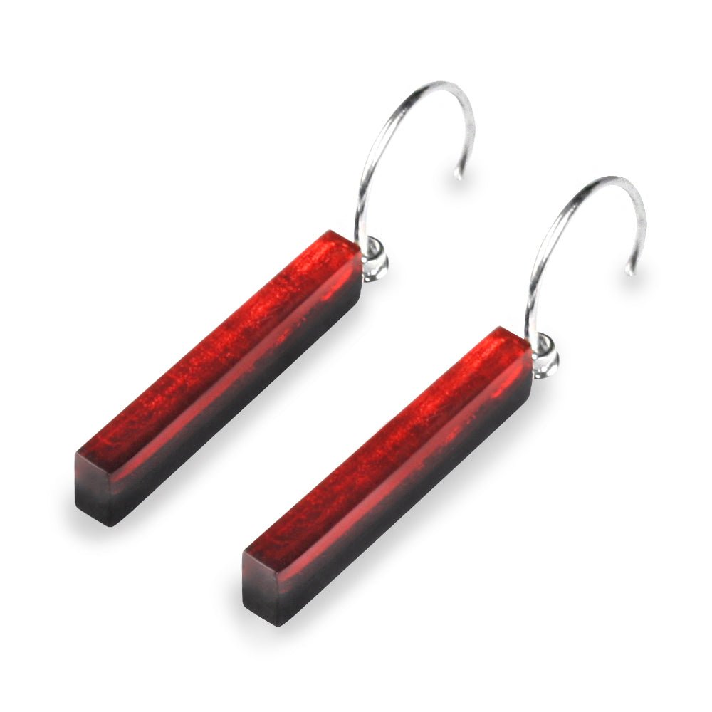 Trifle Square Sticks Creole Earrings | The Jewellery Stop