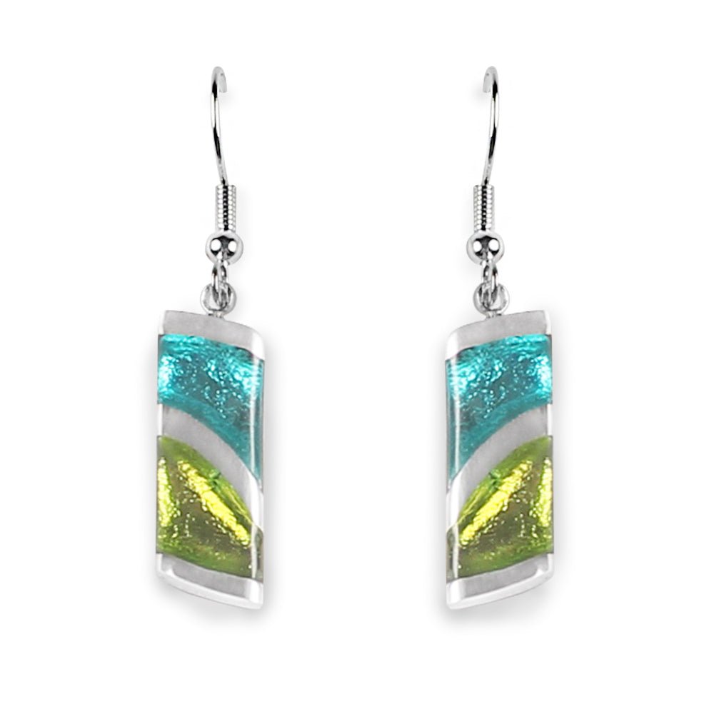 Rainbow Lava Fish Hook Earrings | The Jewellery Stop
